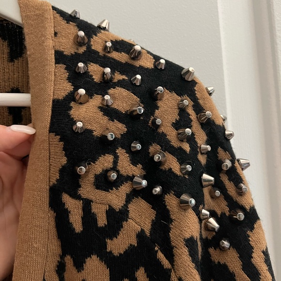 Cheetah print cardigan - Picture 3 of 3